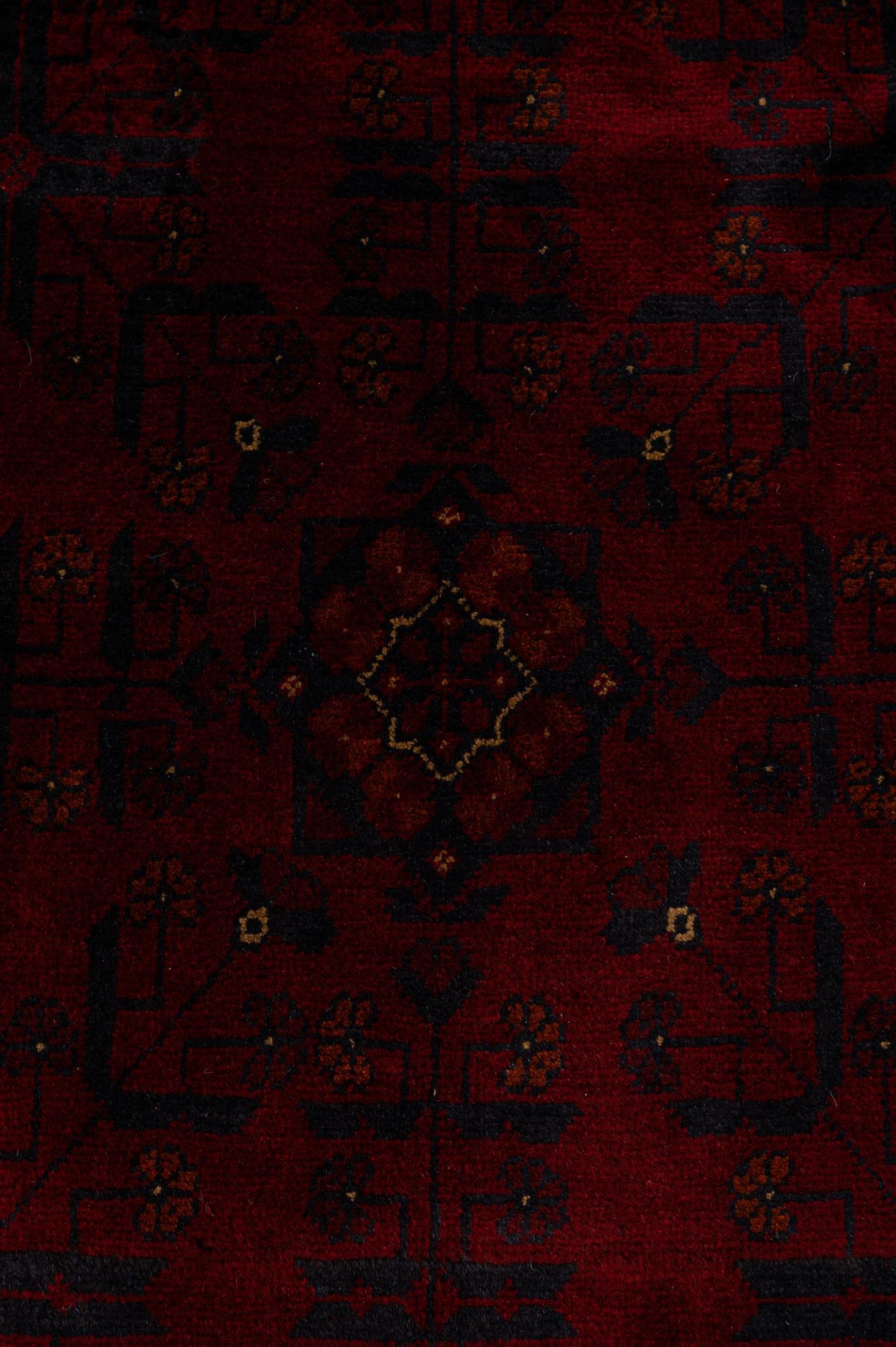 6' 9 x 9' 8 Hand Knotted Khal Mohammadi Wool Rug
