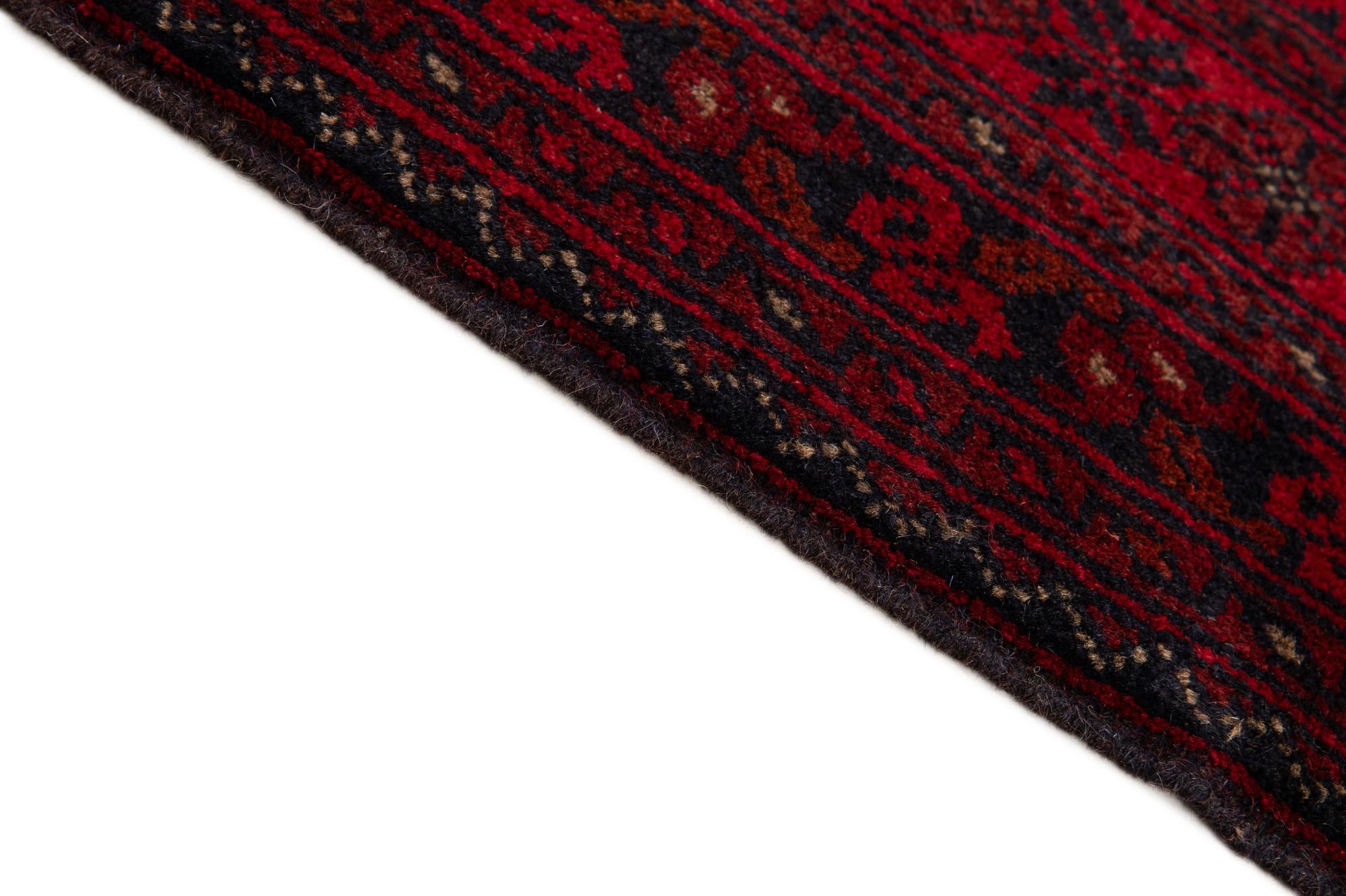 6' 9 x 9' 10 Hand Knotted Khal Mohammadi Wool Rug