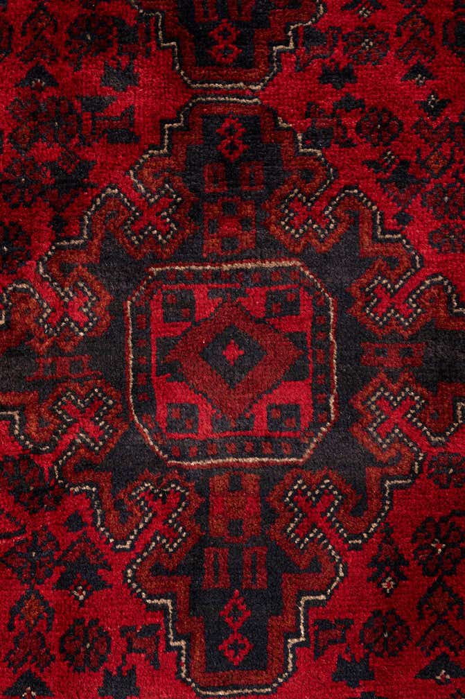 6' 9 x 9' 10 Hand Knotted Khal Mohammadi Wool Rug