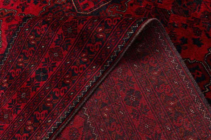 6' 9 x 9' 10 Hand Knotted Khal Mohammadi Wool Rug