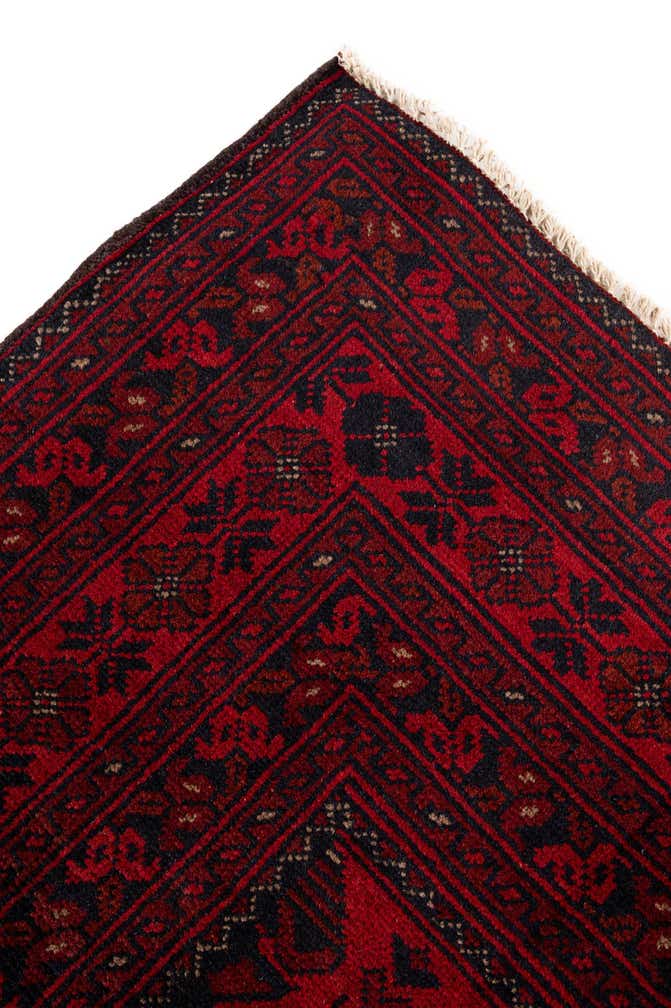 6' 9 x 9' 10 Hand Knotted Khal Mohammadi Wool Rug