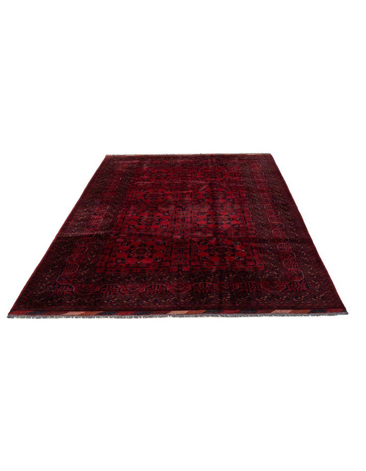 Detail image of 6' 7 x 9' 10 Hand Knotted Khal Mohammadi Wool Rug