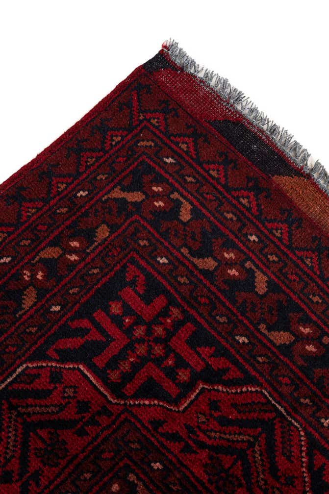 6' 7 x 9' 10 Hand Knotted Khal Mohammadi Wool Rug