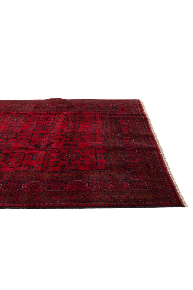 Detail image of 6' 7 x 9' 9 Hand Knotted Khal Mohammadi Wool Rug