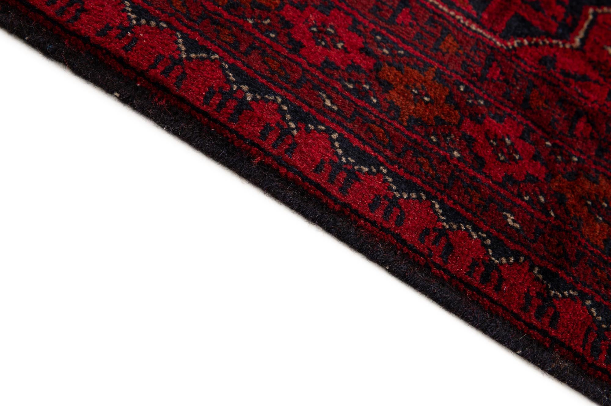 6' 7 x 9' 9 Hand Knotted Khal Mohammadi Wool Rug
