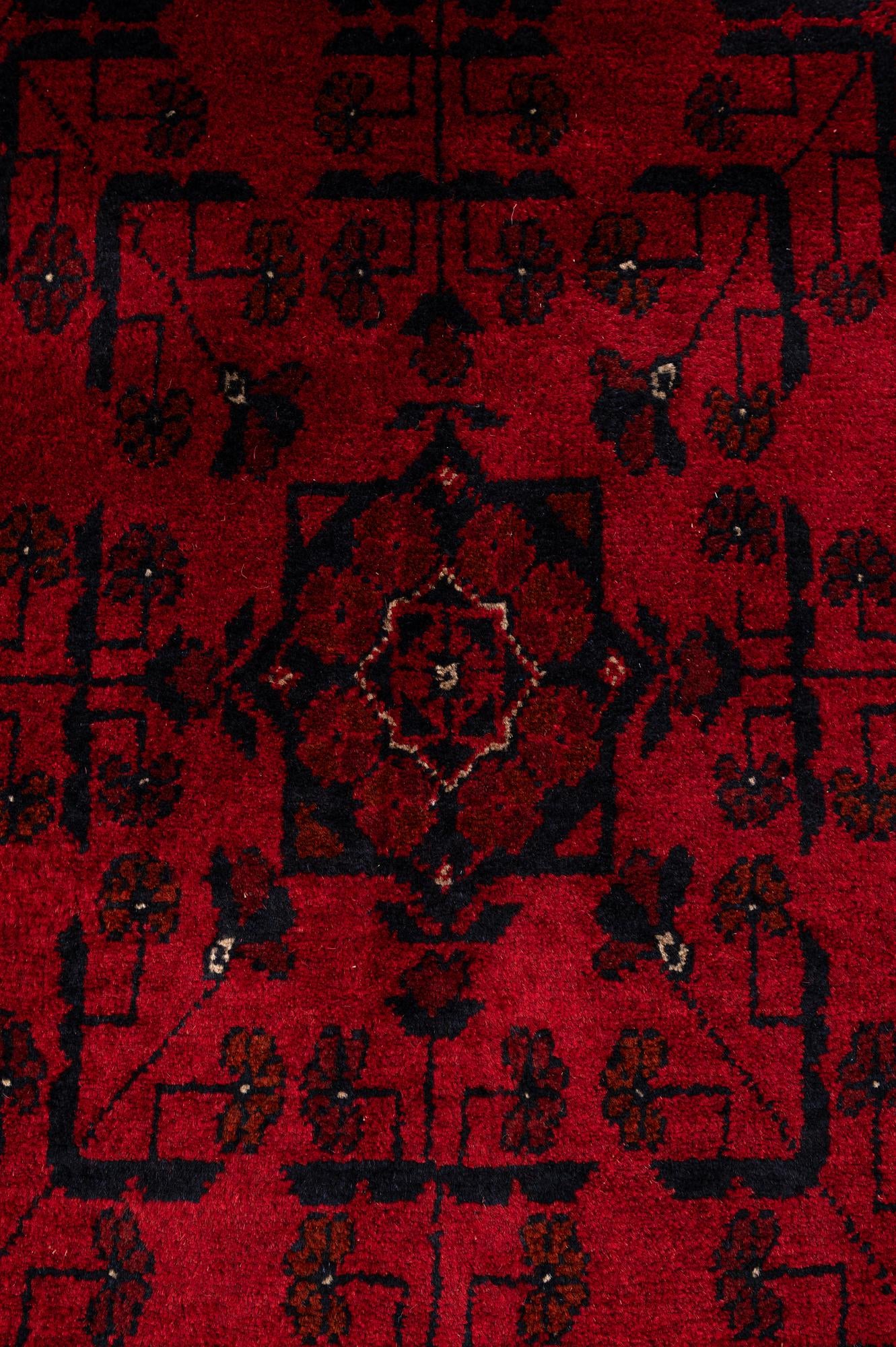 6' 7 x 9' 9 Hand Knotted Khal Mohammadi Wool Rug