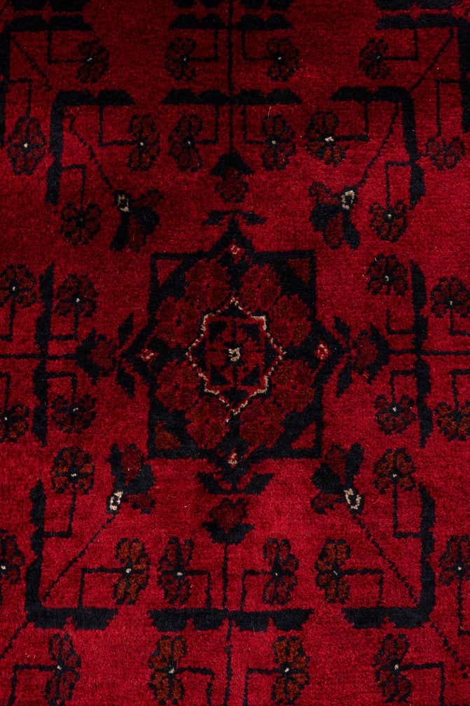 6' 7 x 9' 9 Hand Knotted Khal Mohammadi Wool Rug
