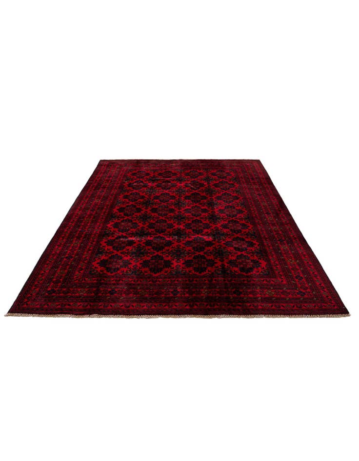 Detail image of 6' 6 x 9' 10 Hand Knotted Khal Mohammadi Wool Rug