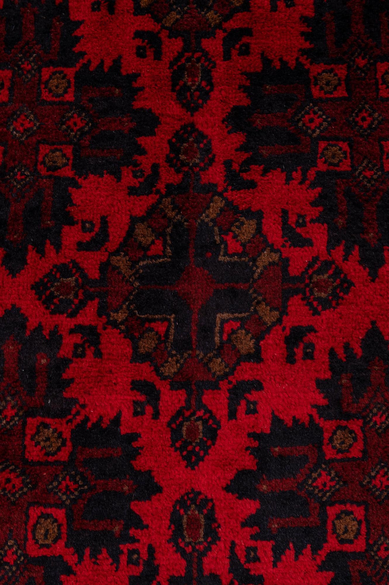 6' 6 x 9' 10 Hand Knotted Khal Mohammadi Wool Rug
