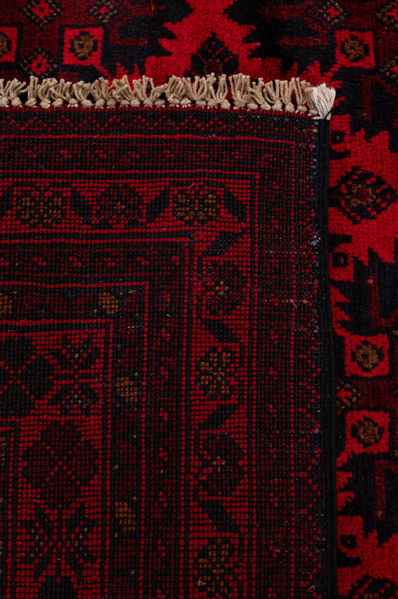 6' 6 x 9' 10 Hand Knotted Khal Mohammadi Wool Rug