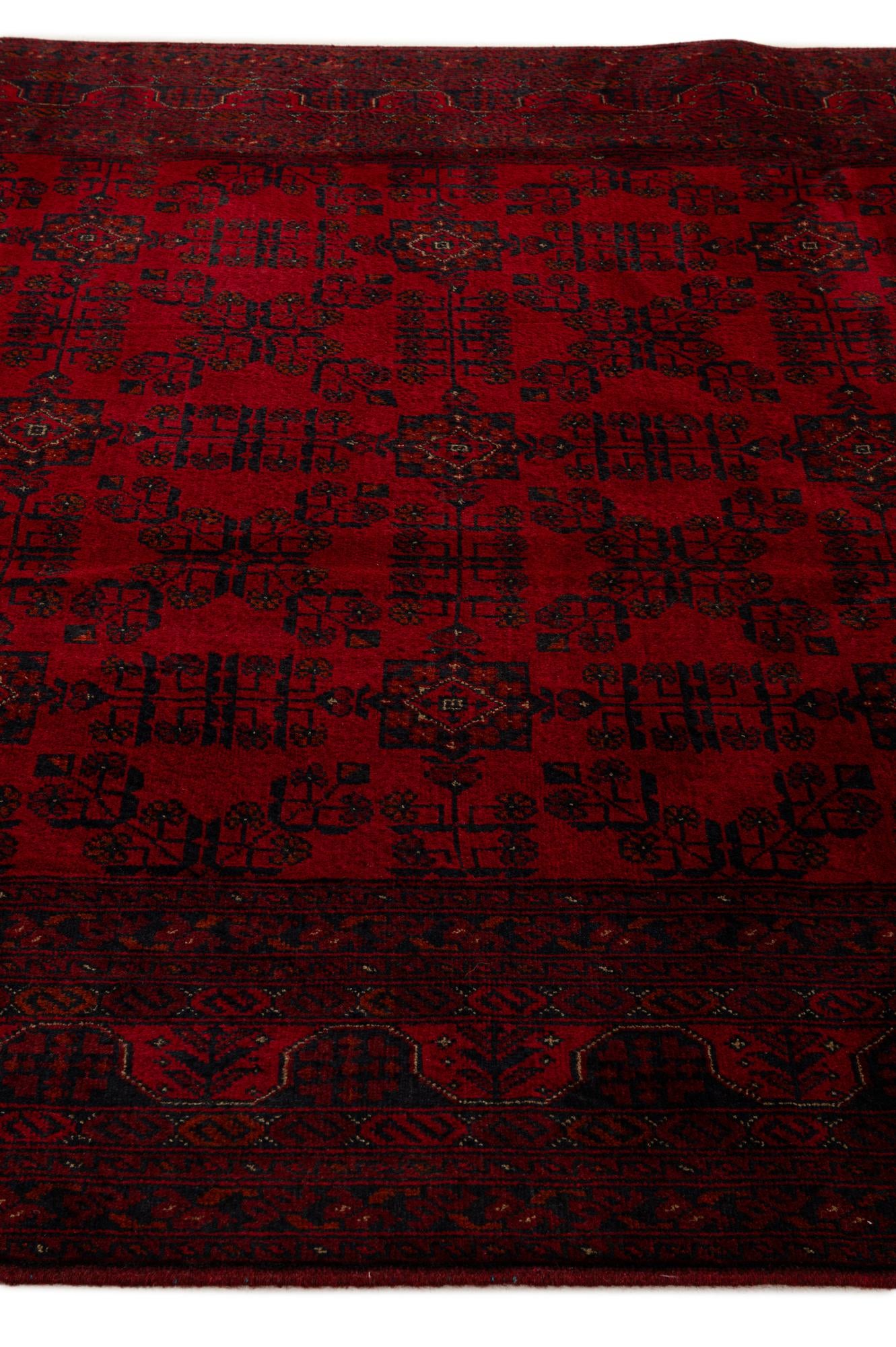 6' 6 x 9' 9 Hand Knotted Khal Mohammadi Wool Rug