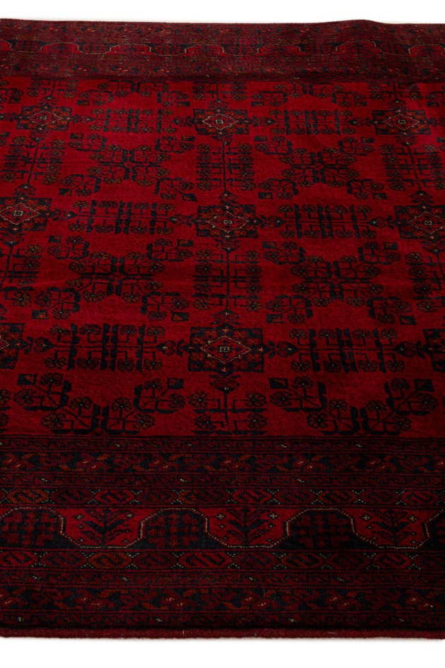 Detail image of 6' 6 x 9' 9 Hand Knotted Khal Mohammadi Wool Rug
