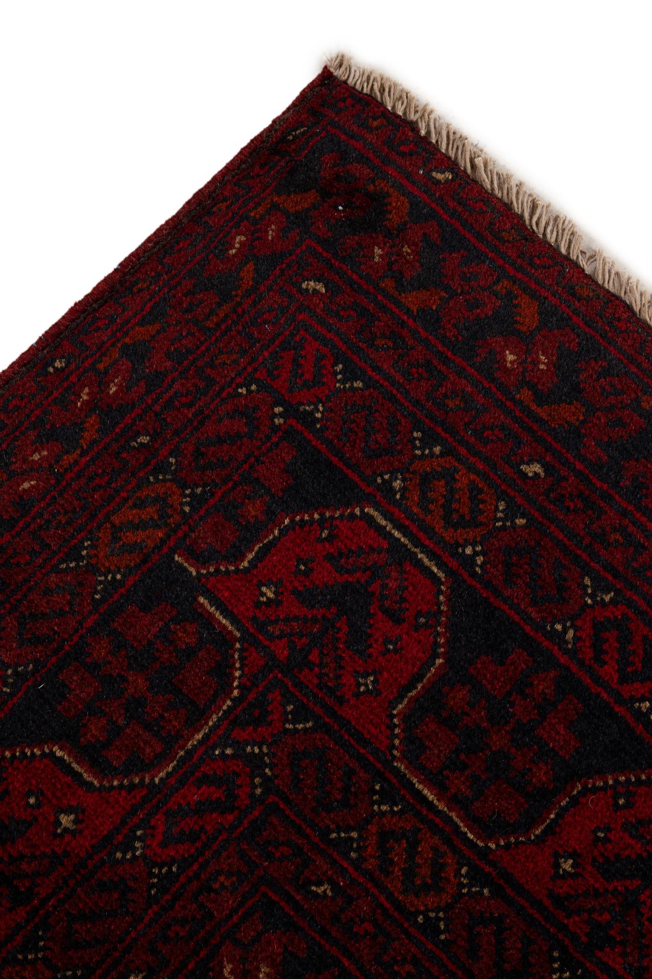 6' 6 x 9' 9 Hand Knotted Khal Mohammadi Wool Rug