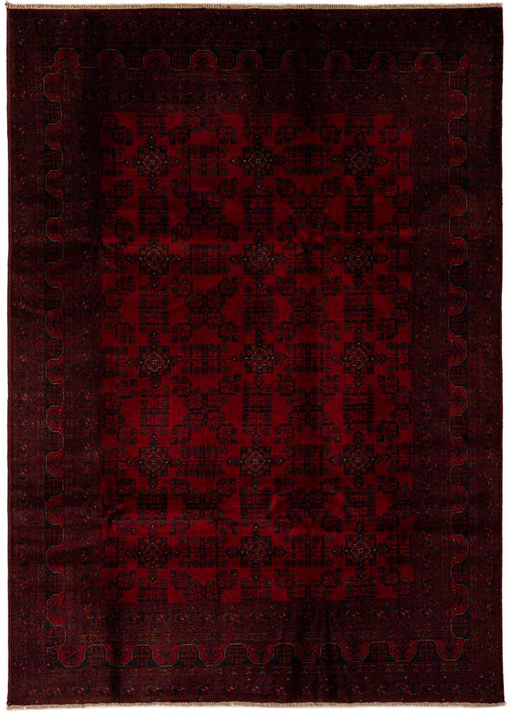 6' 6 x 9' 9 Hand Knotted Khal Mohammadi Wool Rug