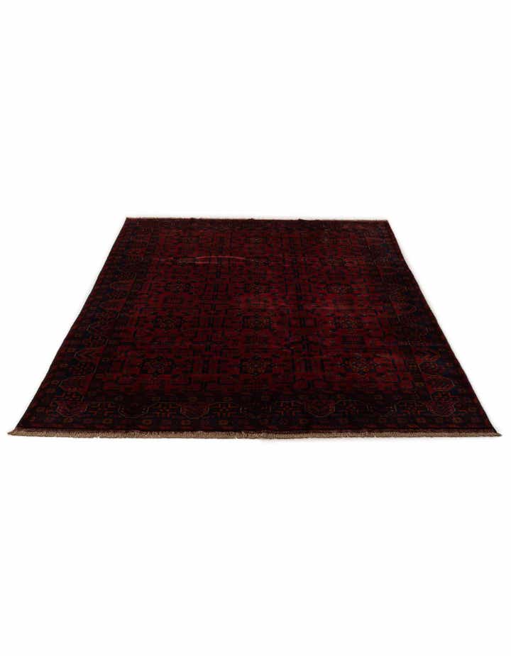 6' 6 x 10' 2 Hand Knotted Khal Mohammadi Wool Rug