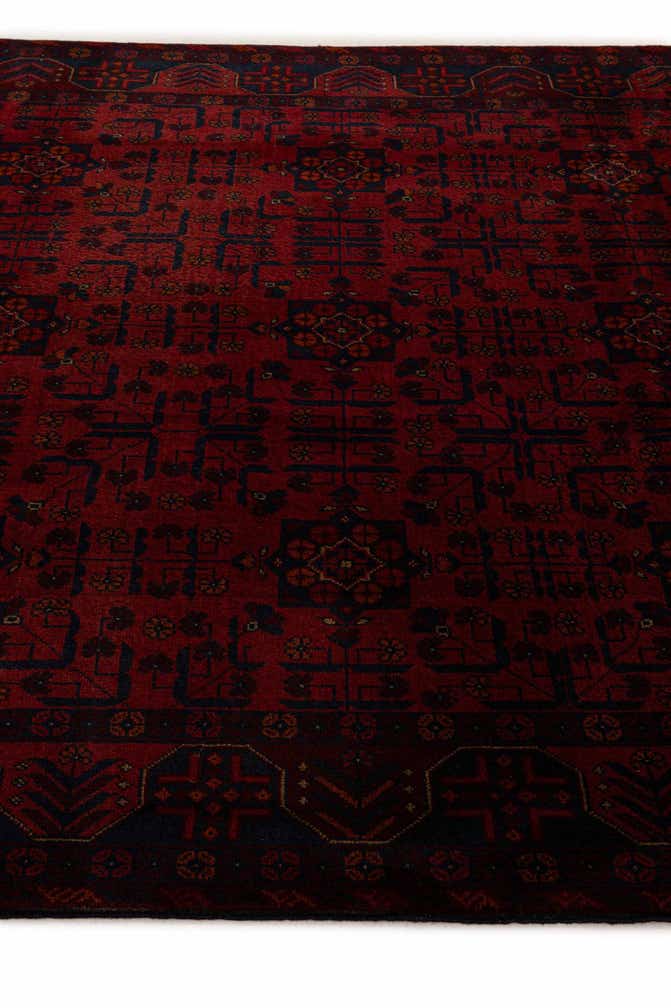 6' 6 x 10' 2 Hand Knotted Khal Mohammadi Wool Rug