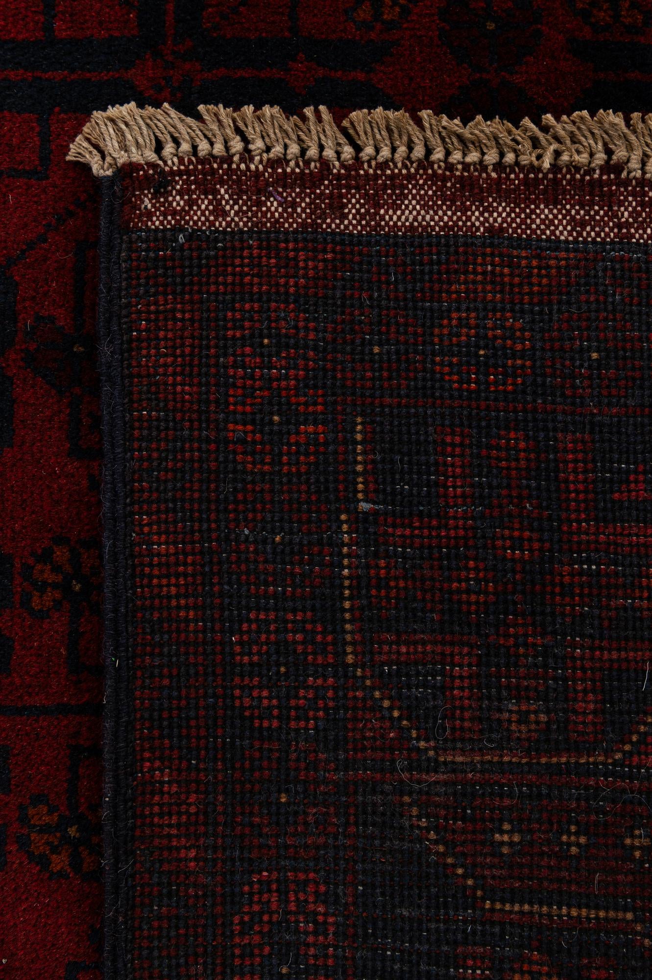 6' 6 x 10' 2 Hand Knotted Khal Mohammadi Wool Rug