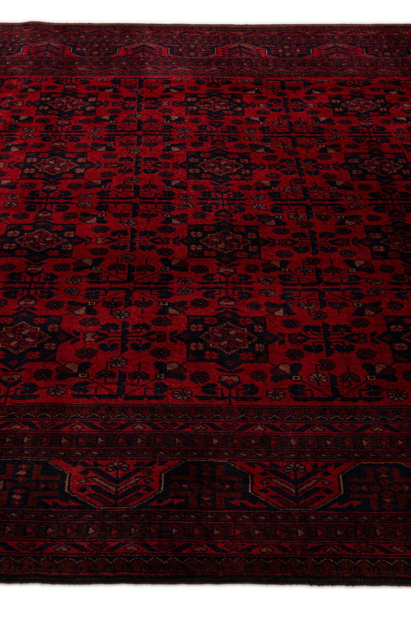 6' 9 x 10' Hand Knotted Khal Mohammadi Wool Rug