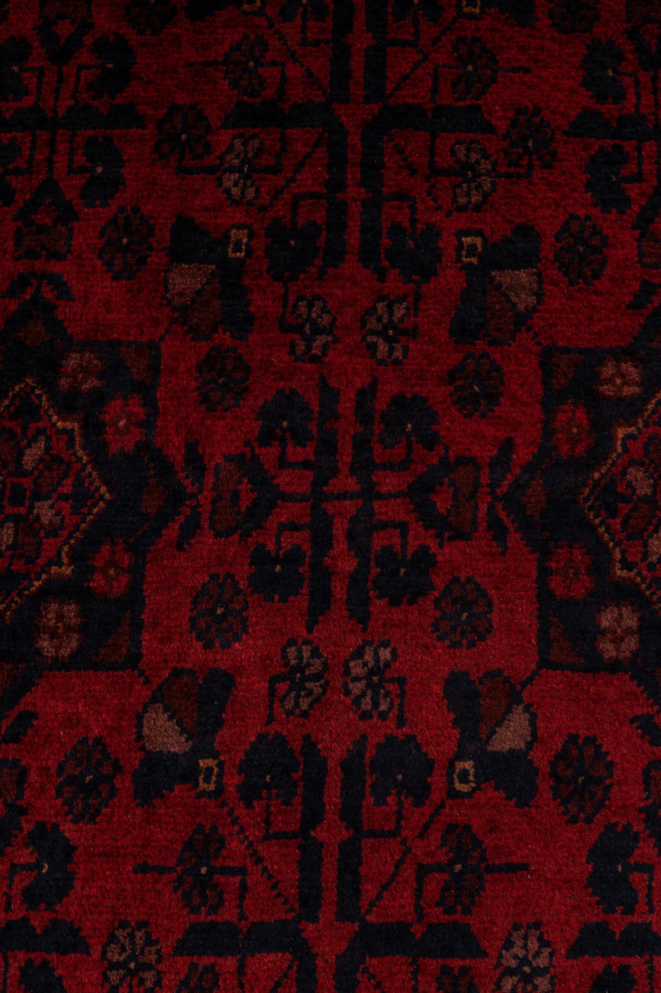 6' 9 x 10' Hand Knotted Khal Mohammadi Wool Rug