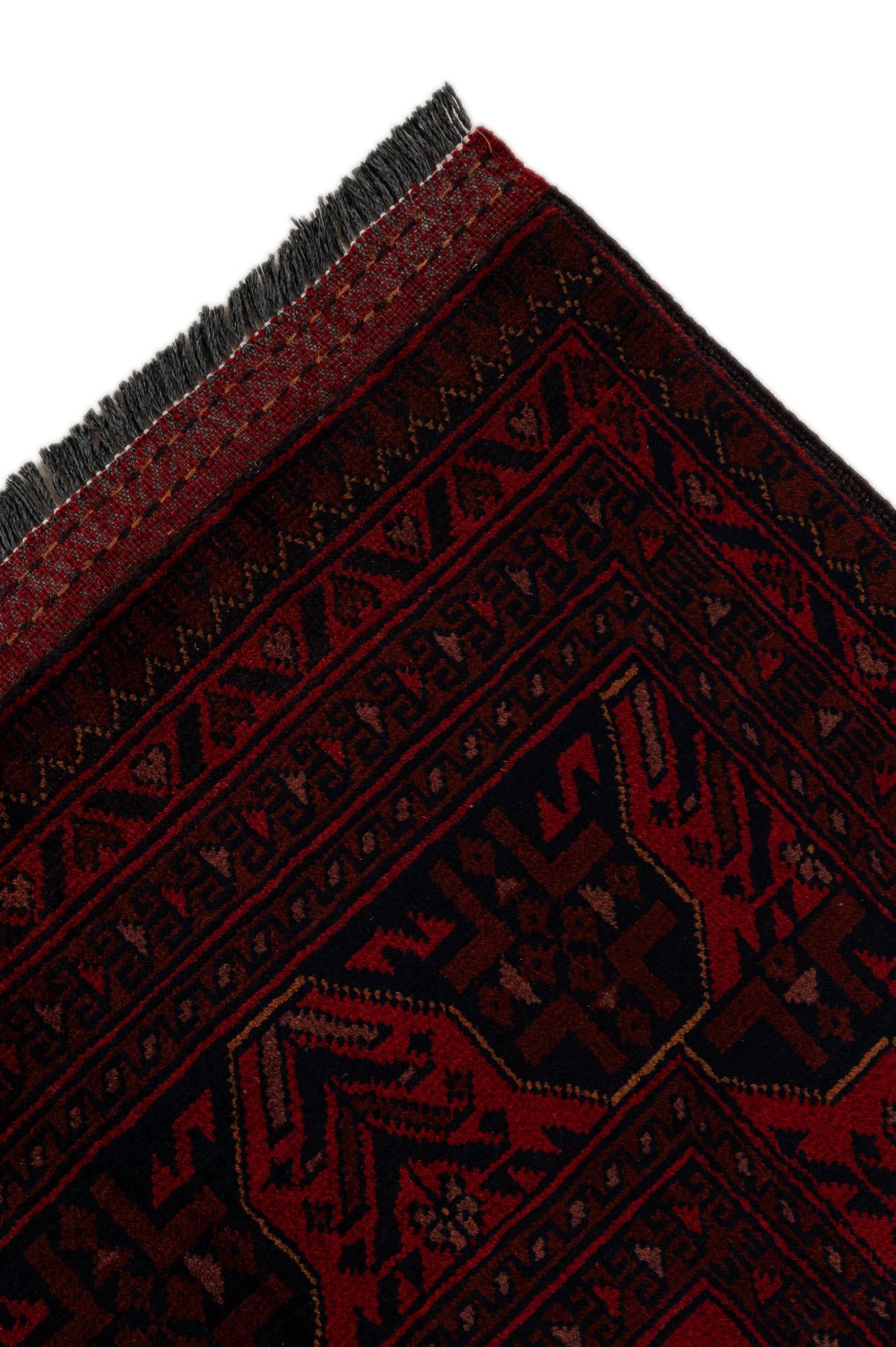 6' 9 x 10' Hand Knotted Khal Mohammadi Wool Rug