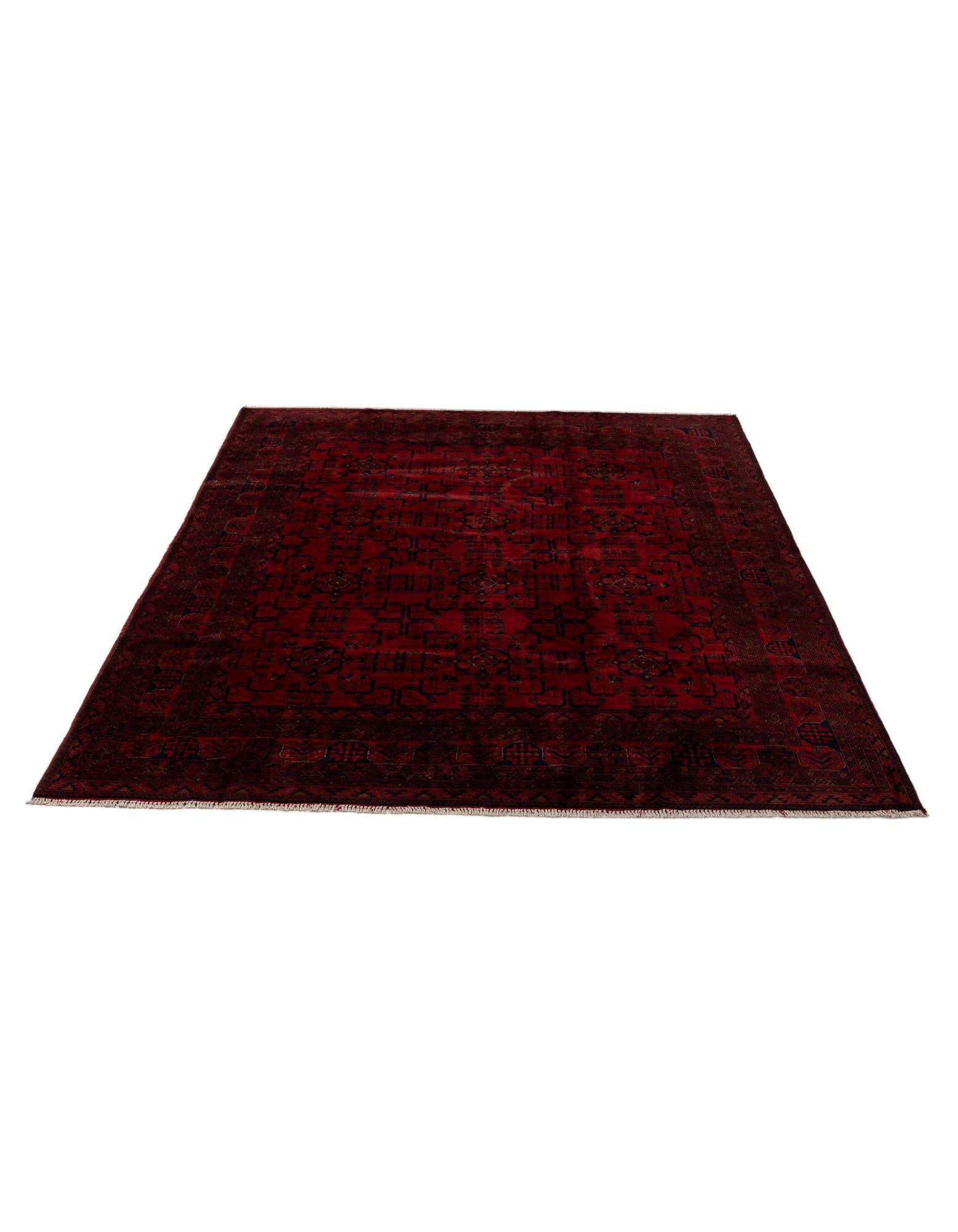 6' 7 x 9' 10 Hand Knotted Khal Mohammadi Wool Rug