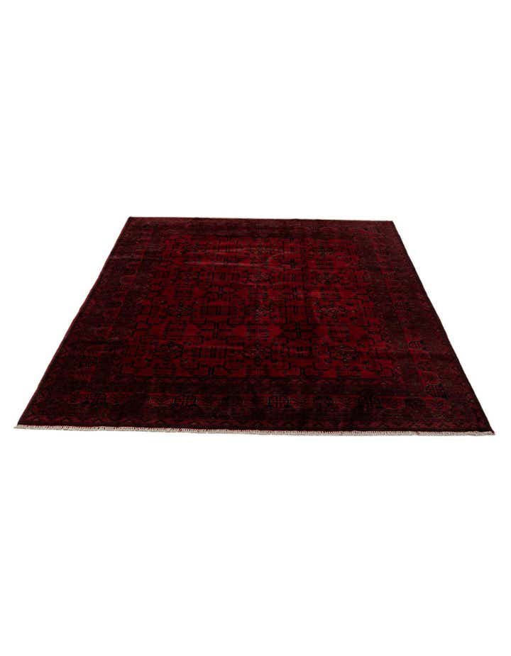 6' 7 x 9' 10 Hand Knotted Khal Mohammadi Wool Rug