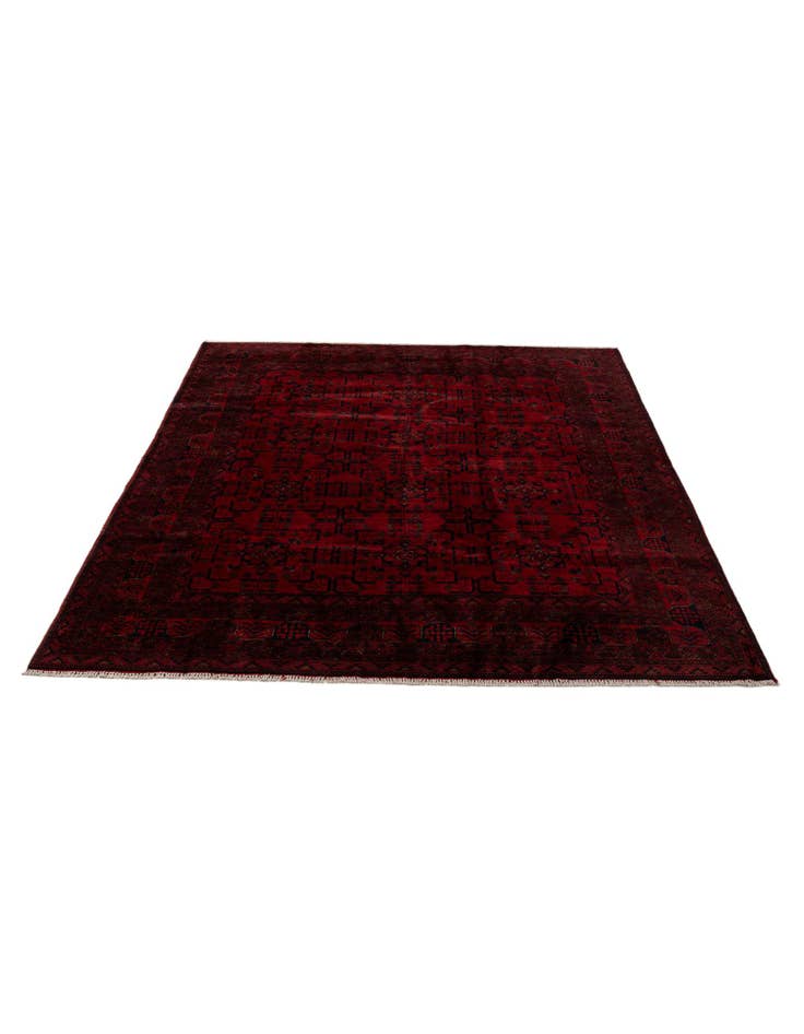 Detail image of 6' 7 x 9' 10 Hand Knotted Khal Mohammadi Wool Rug