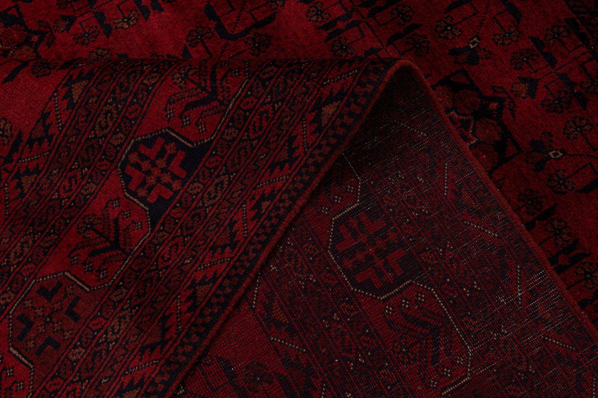 6' 7 x 9' 10 Hand Knotted Khal Mohammadi Wool Rug