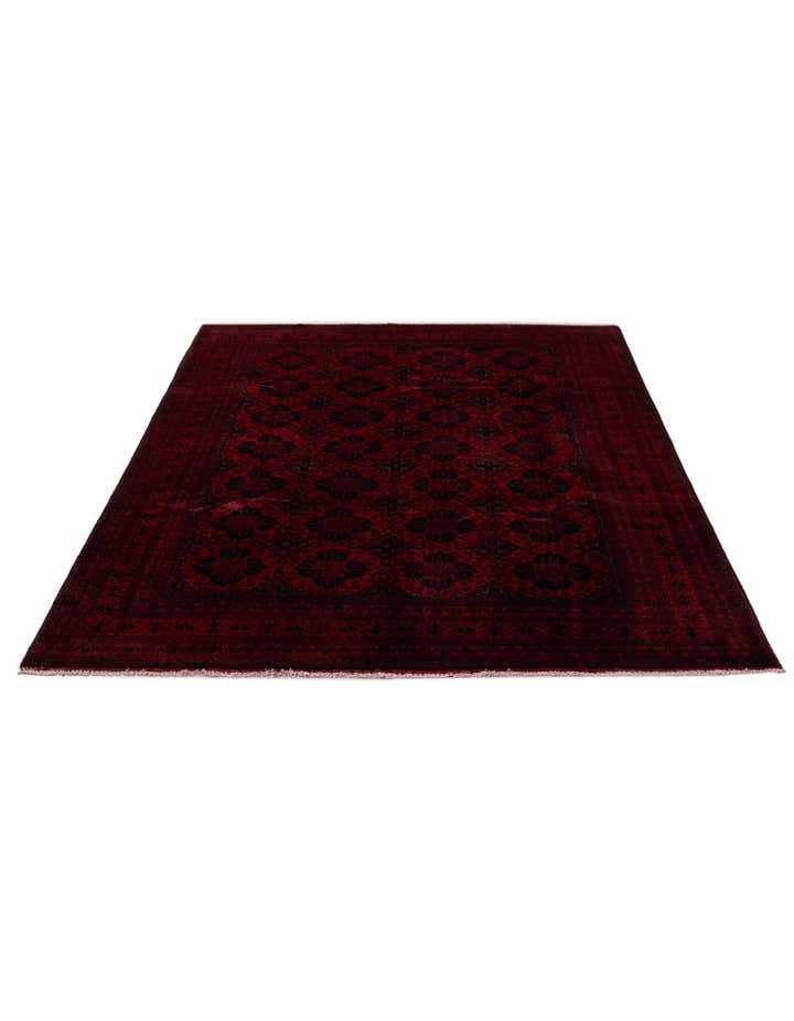 6' 7 x 10' Hand Knotted Khal Mohammadi Wool Rug
