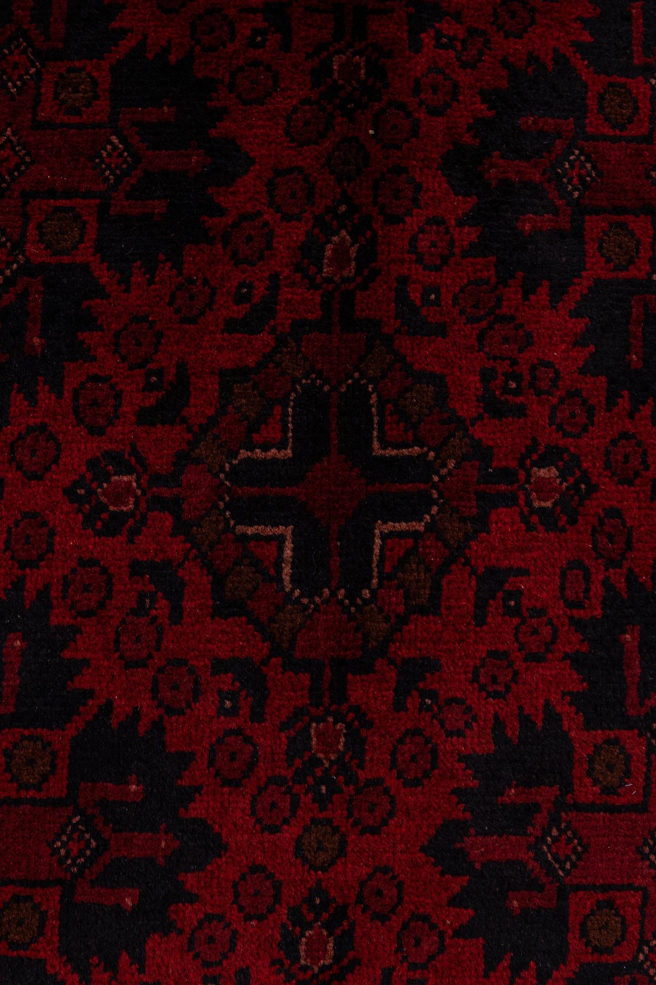 6' 7 x 10' Hand Knotted Khal Mohammadi Wool Rug