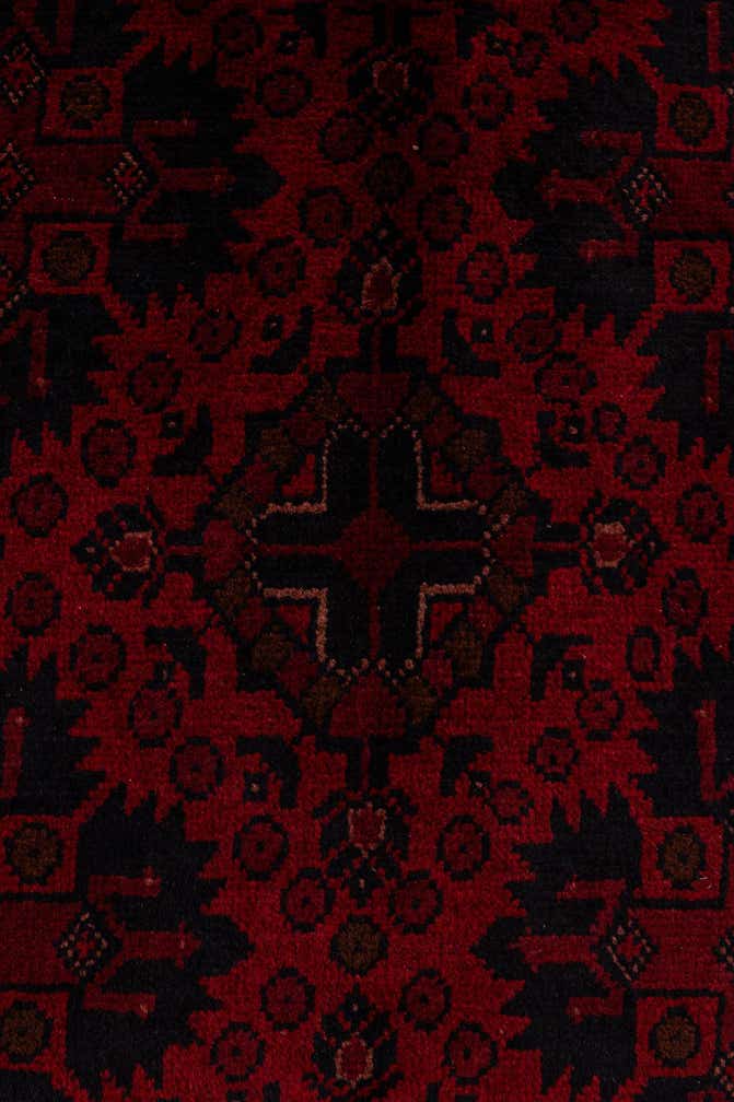 6' 7 x 10' Hand Knotted Khal Mohammadi Wool Rug