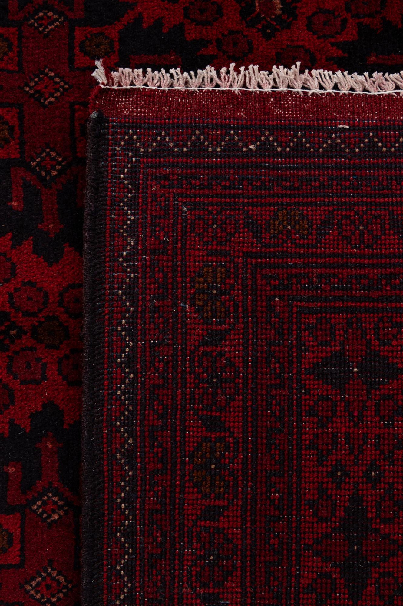 6' 7 x 10' Hand Knotted Khal Mohammadi Wool Rug