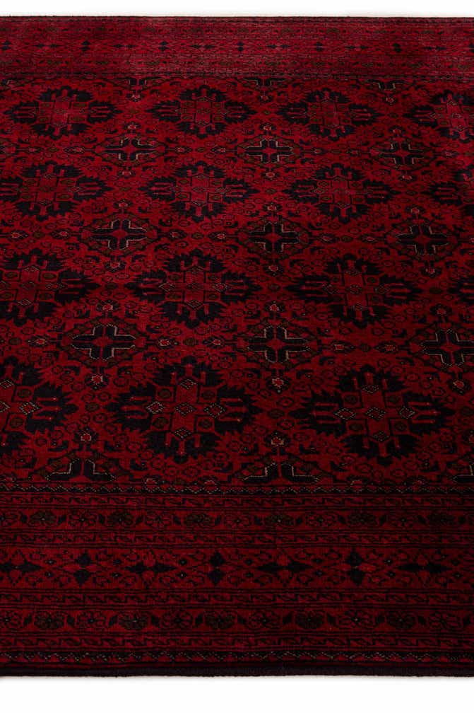 6' 9 x 9' 8 Hand Knotted Khal Mohammadi Wool Rug