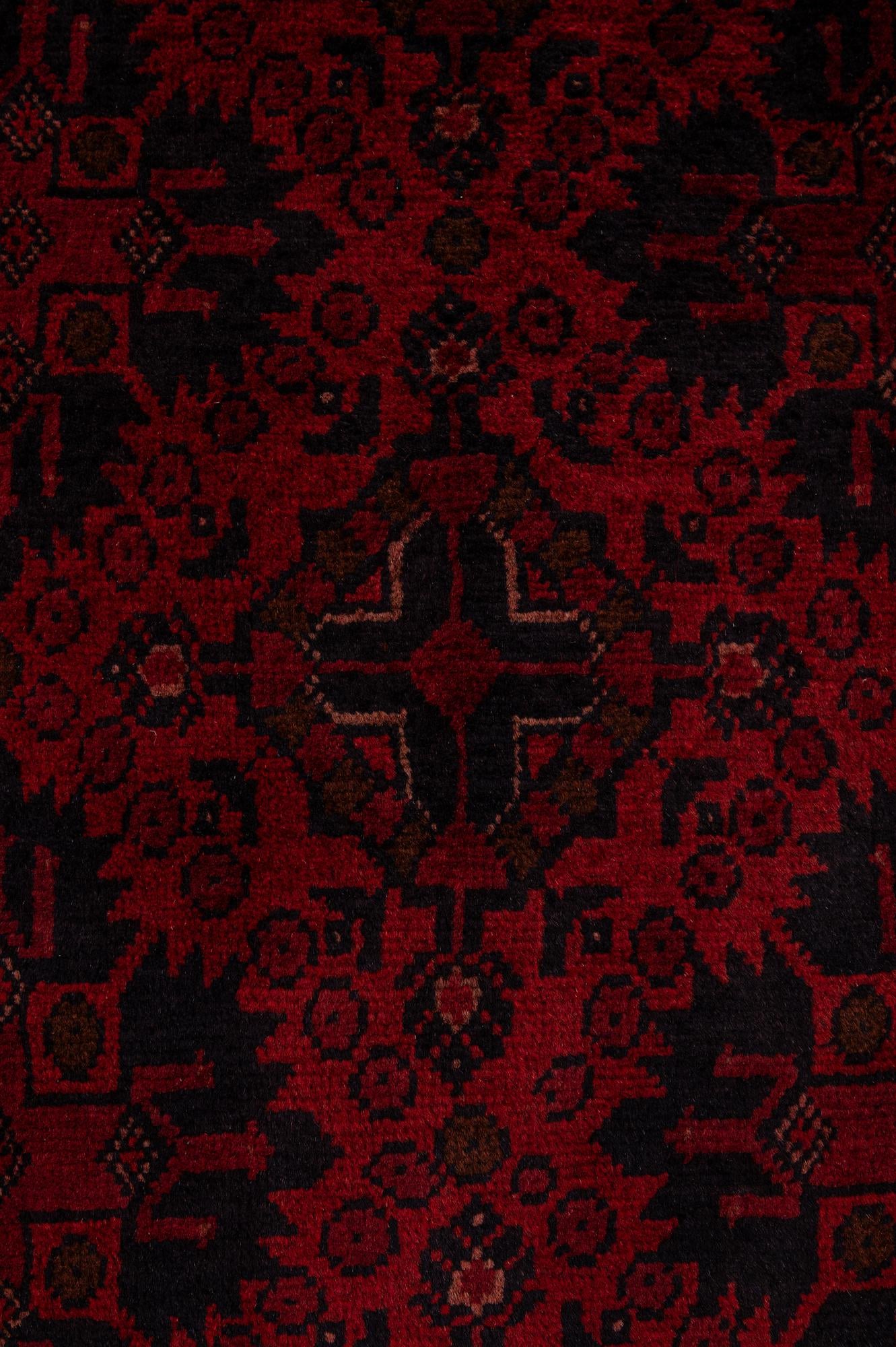 6' 9 x 9' 8 Hand Knotted Khal Mohammadi Wool Rug