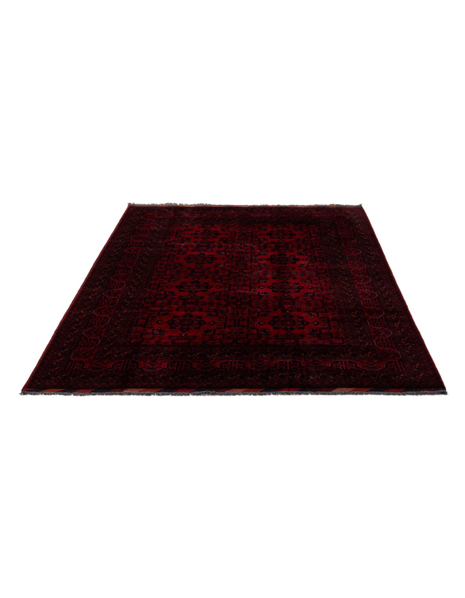 6' 6 x 9' 10 Hand Knotted Khal Mohammadi Wool Rug