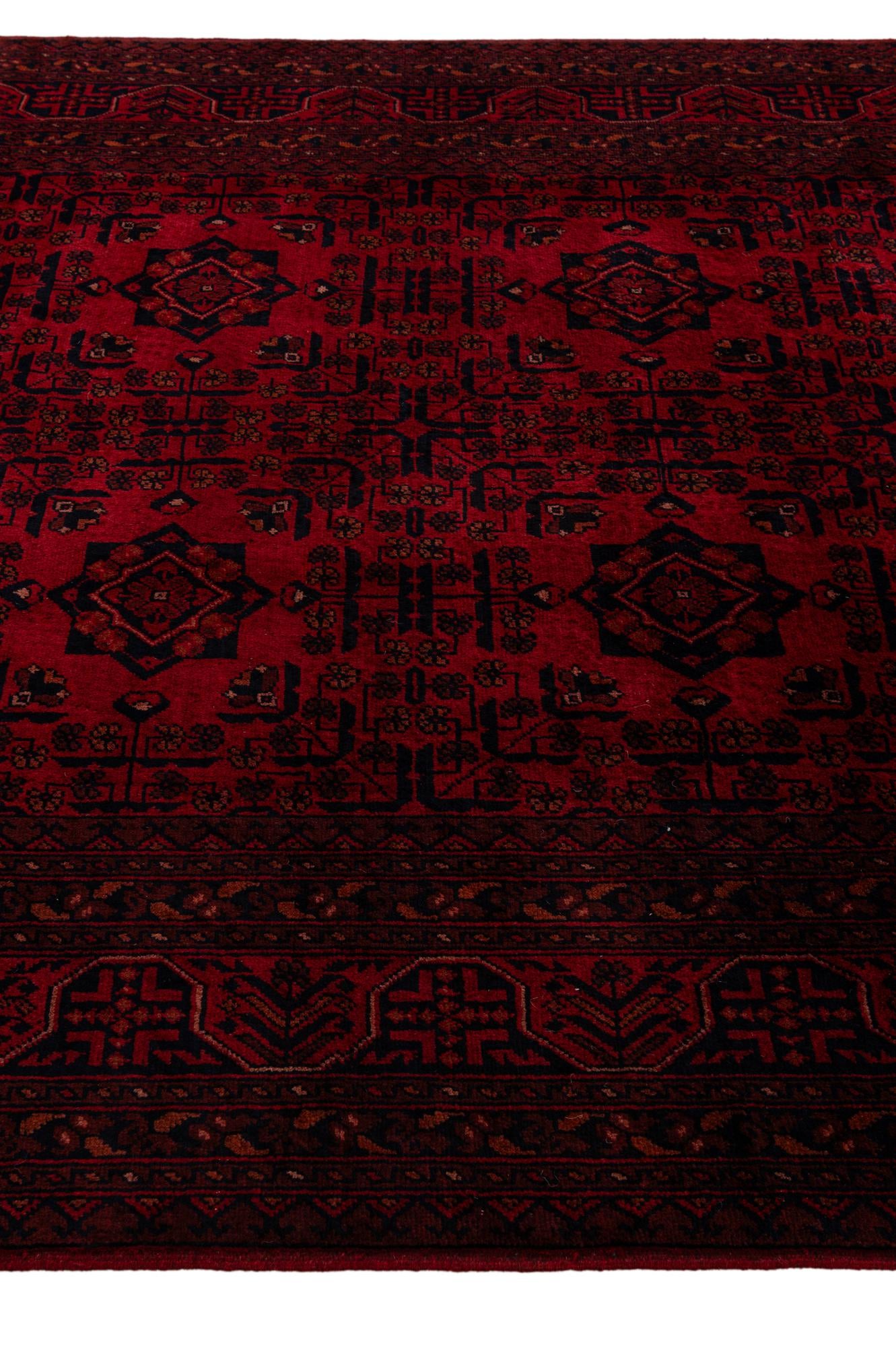 6' 6 x 9' 10 Hand Knotted Khal Mohammadi Wool Rug