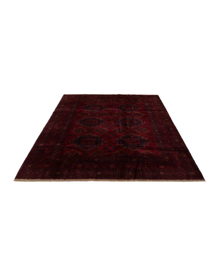 Detail image of 6' 8 x 9' 9 Hand Knotted Khal Mohammadi Wool Rug