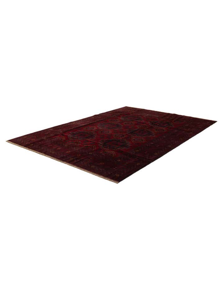 6' 8 x 9' 9 Hand Knotted Khal Mohammadi Wool Rug