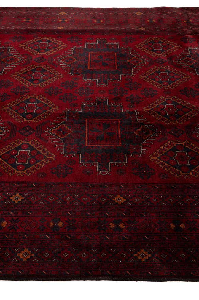 6' 8 x 9' 9 Hand Knotted Khal Mohammadi Wool Rug