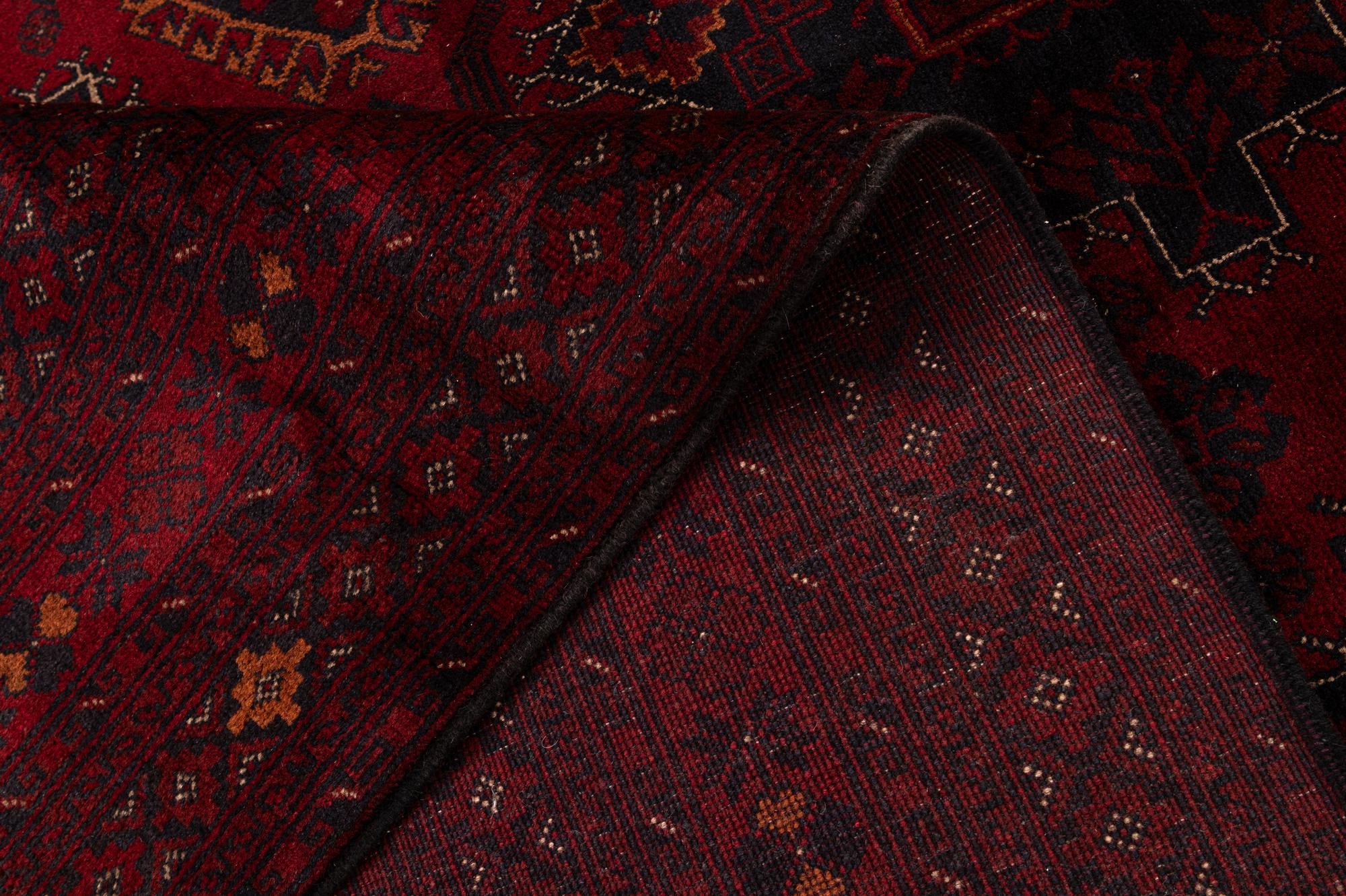 6' 8 x 9' 9 Hand Knotted Khal Mohammadi Wool Rug