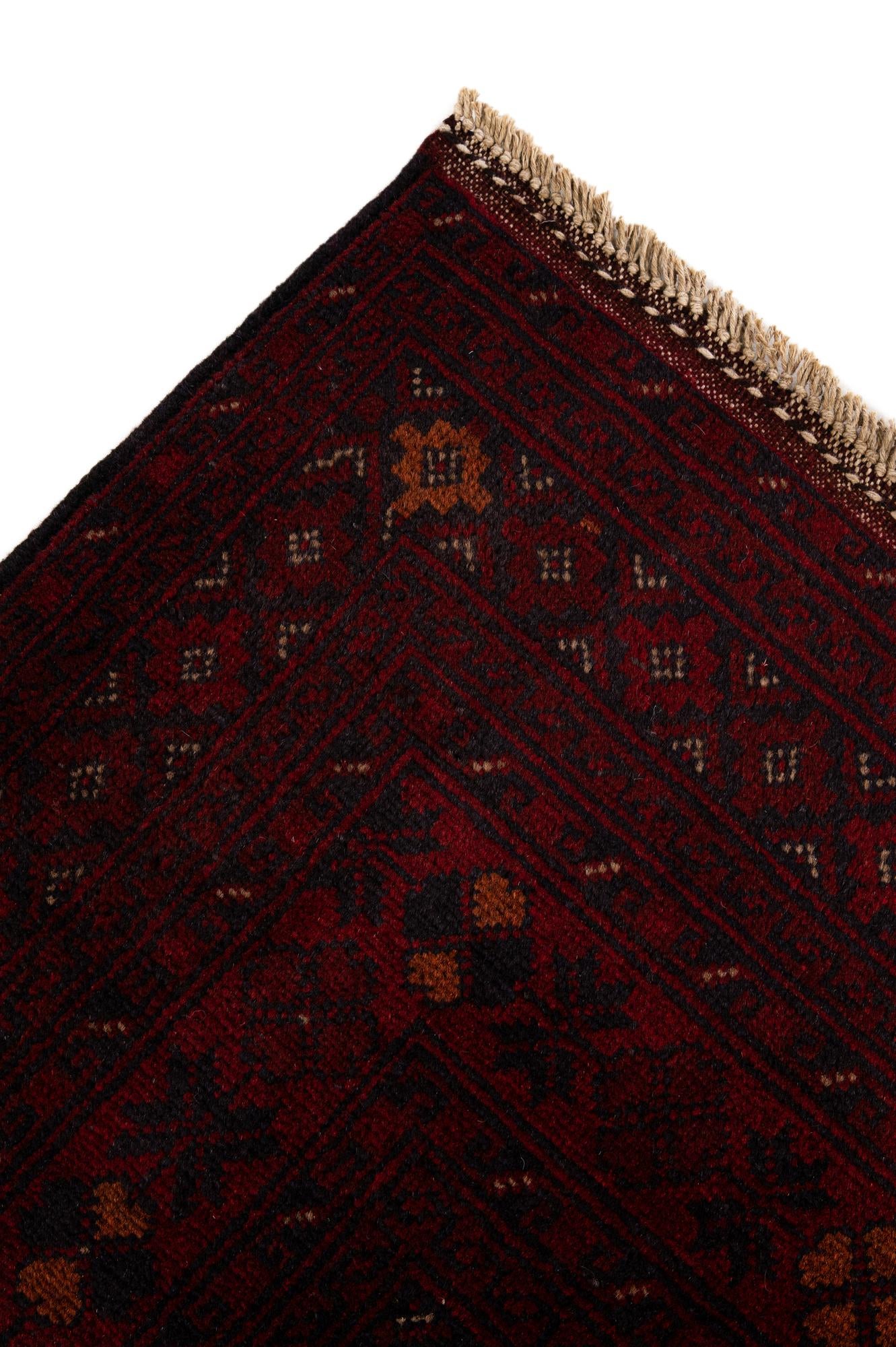 6' 8 x 9' 9 Hand Knotted Khal Mohammadi Wool Rug