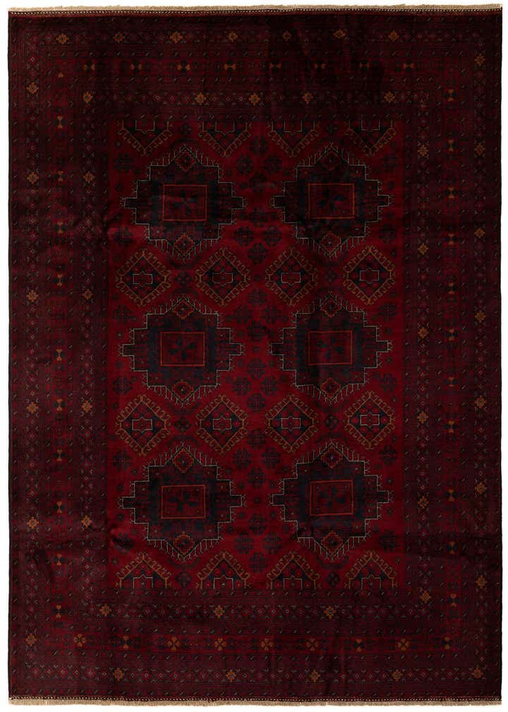 6' 8 x 9' 9 Hand Knotted Khal Mohammadi Wool Rug