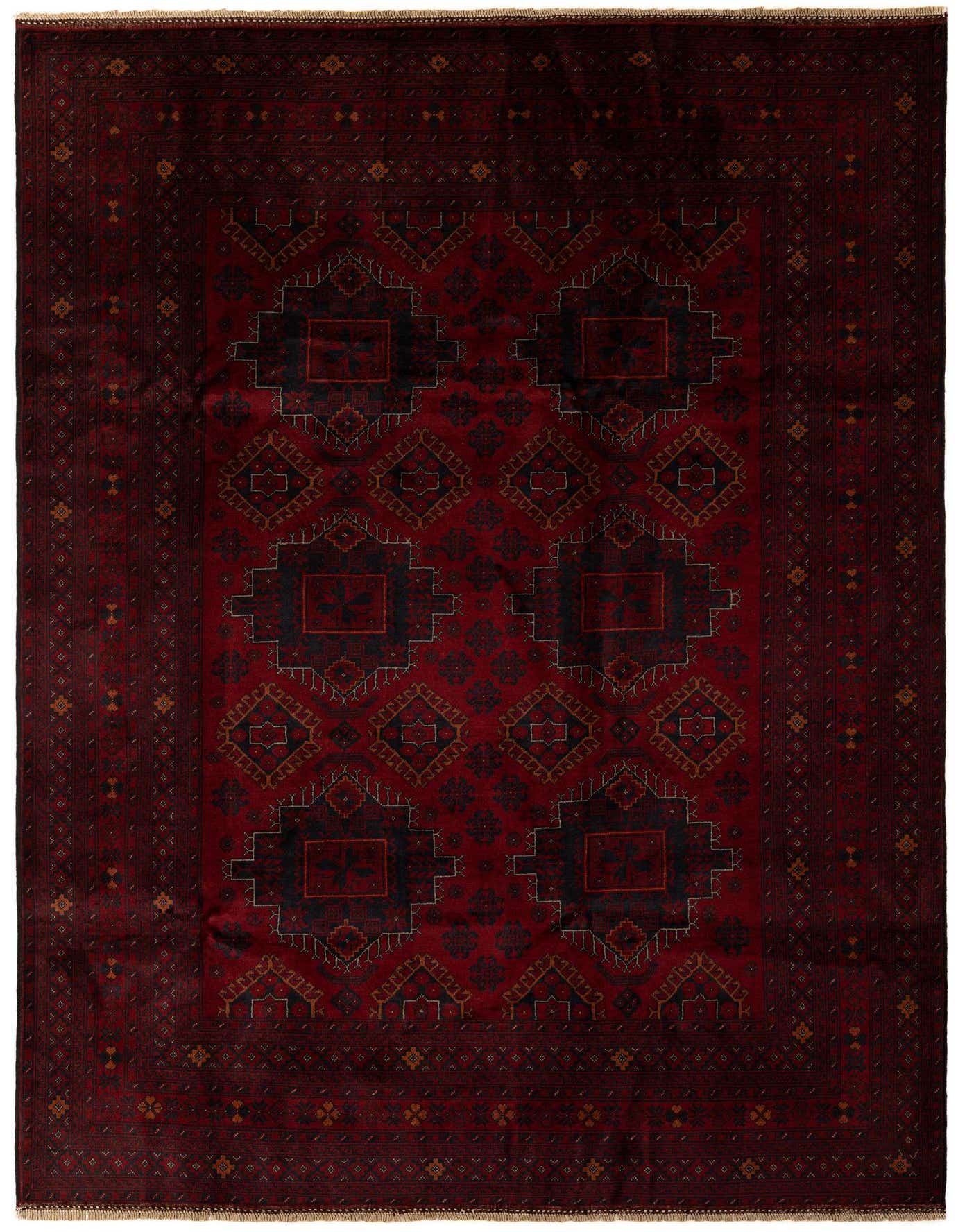 6' 8 x 9' 9 Hand Knotted Khal Mohammadi Wool Rug