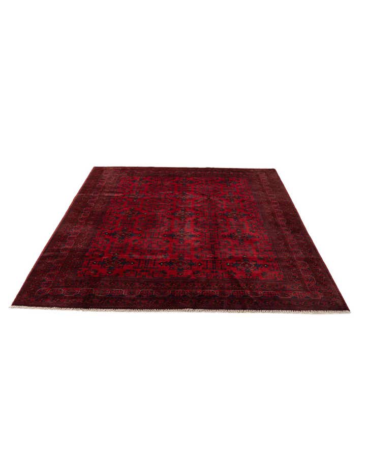 6' 9 x 9' 8 Hand Knotted Khal Mohammadi Wool Rug