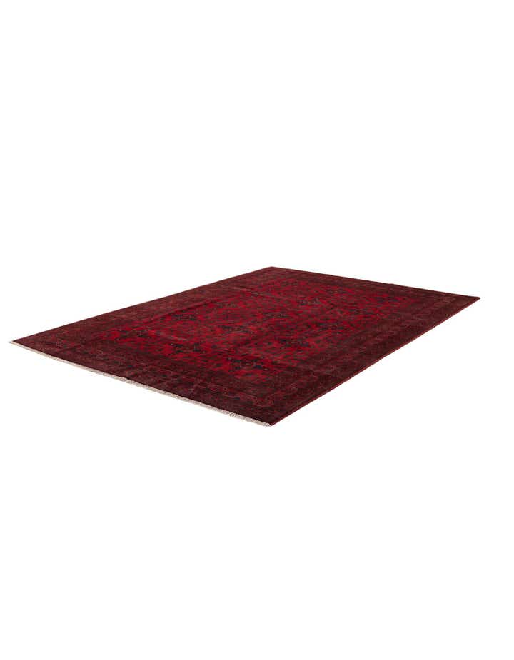 6' 9 x 9' 8 Hand Knotted Khal Mohammadi Wool Rug