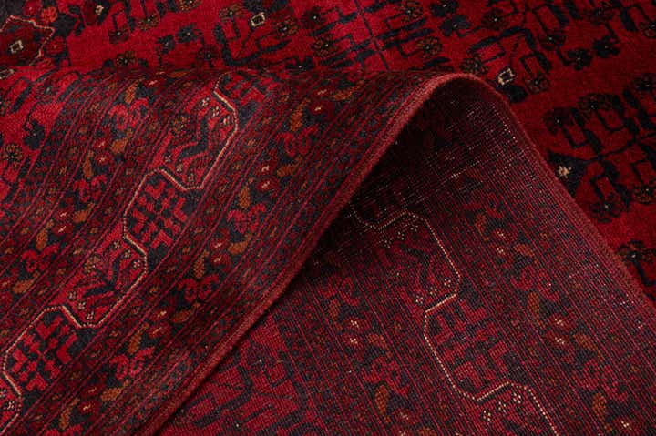 6' 9 x 9' 8 Hand Knotted Khal Mohammadi Wool Rug