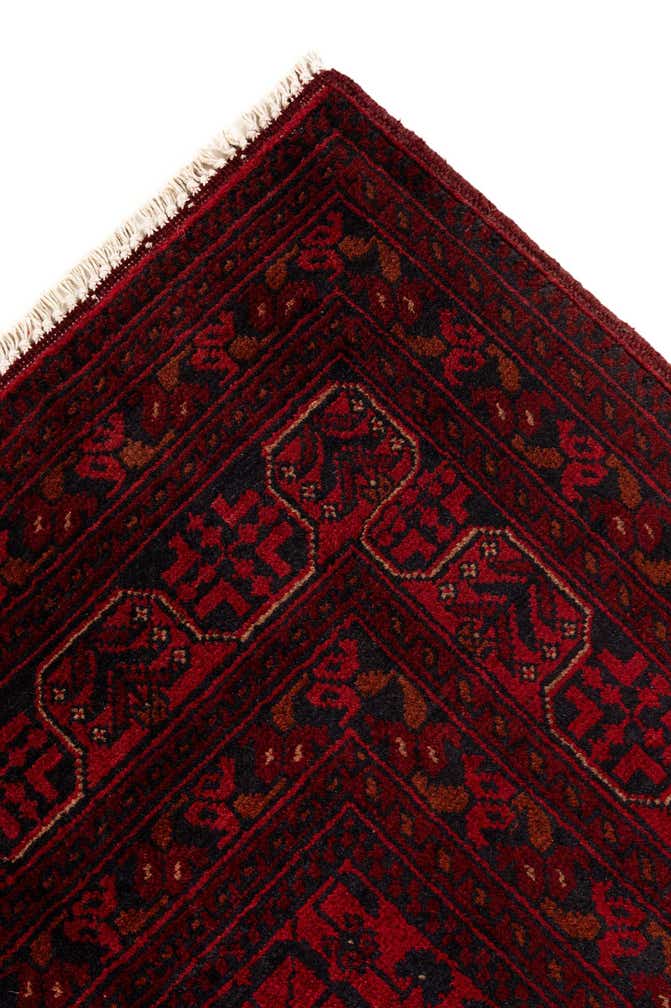 6' 9 x 9' 8 Hand Knotted Khal Mohammadi Wool Rug