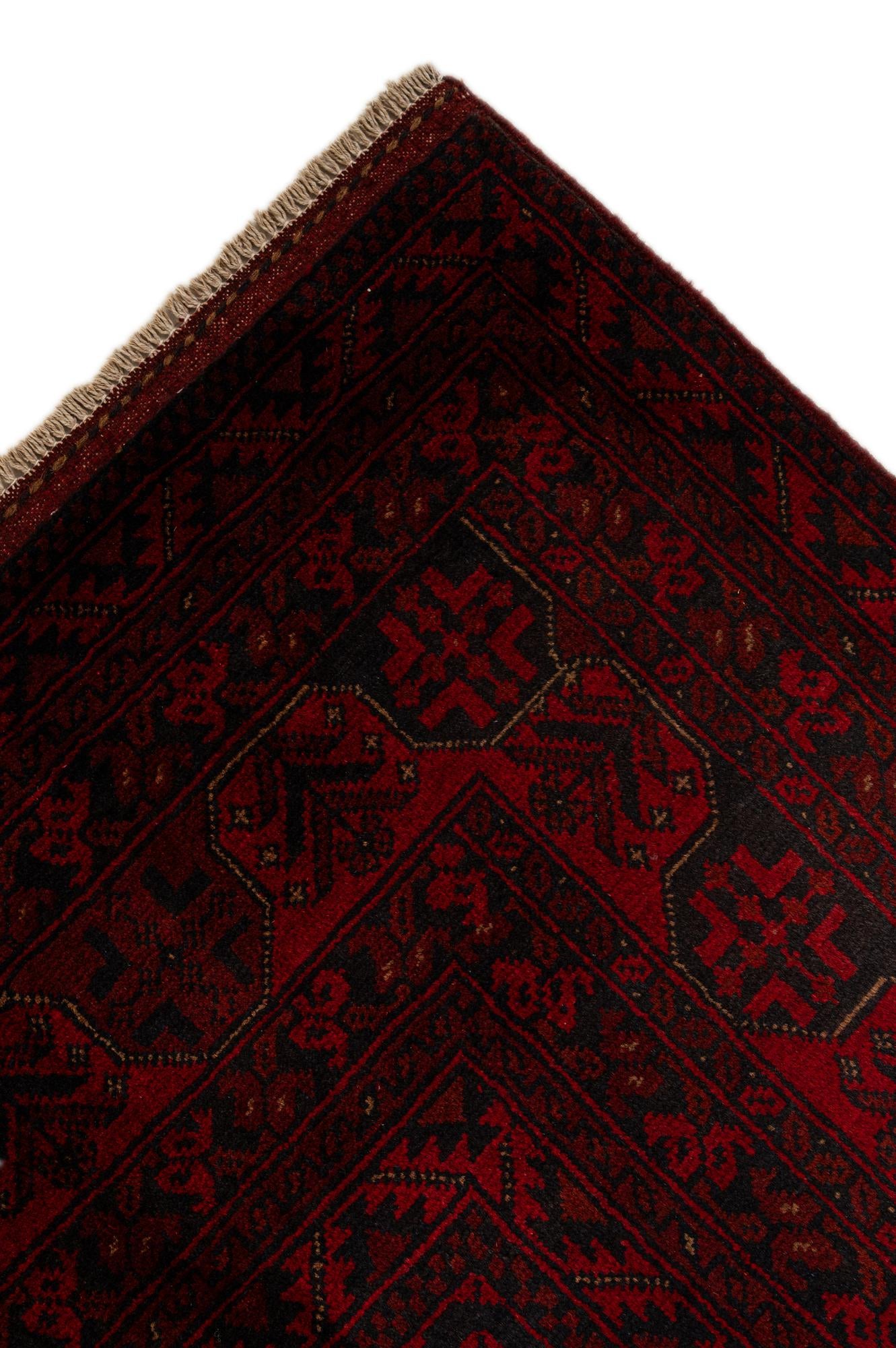 6' 10 x 9' 8 Hand Knotted Khal Mohammadi Wool Rug