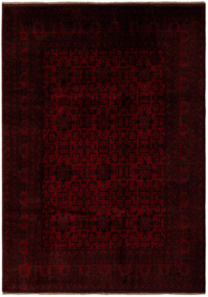 6' 10 x 9' 8 Hand Knotted Khal Mohammadi Wool Rug
