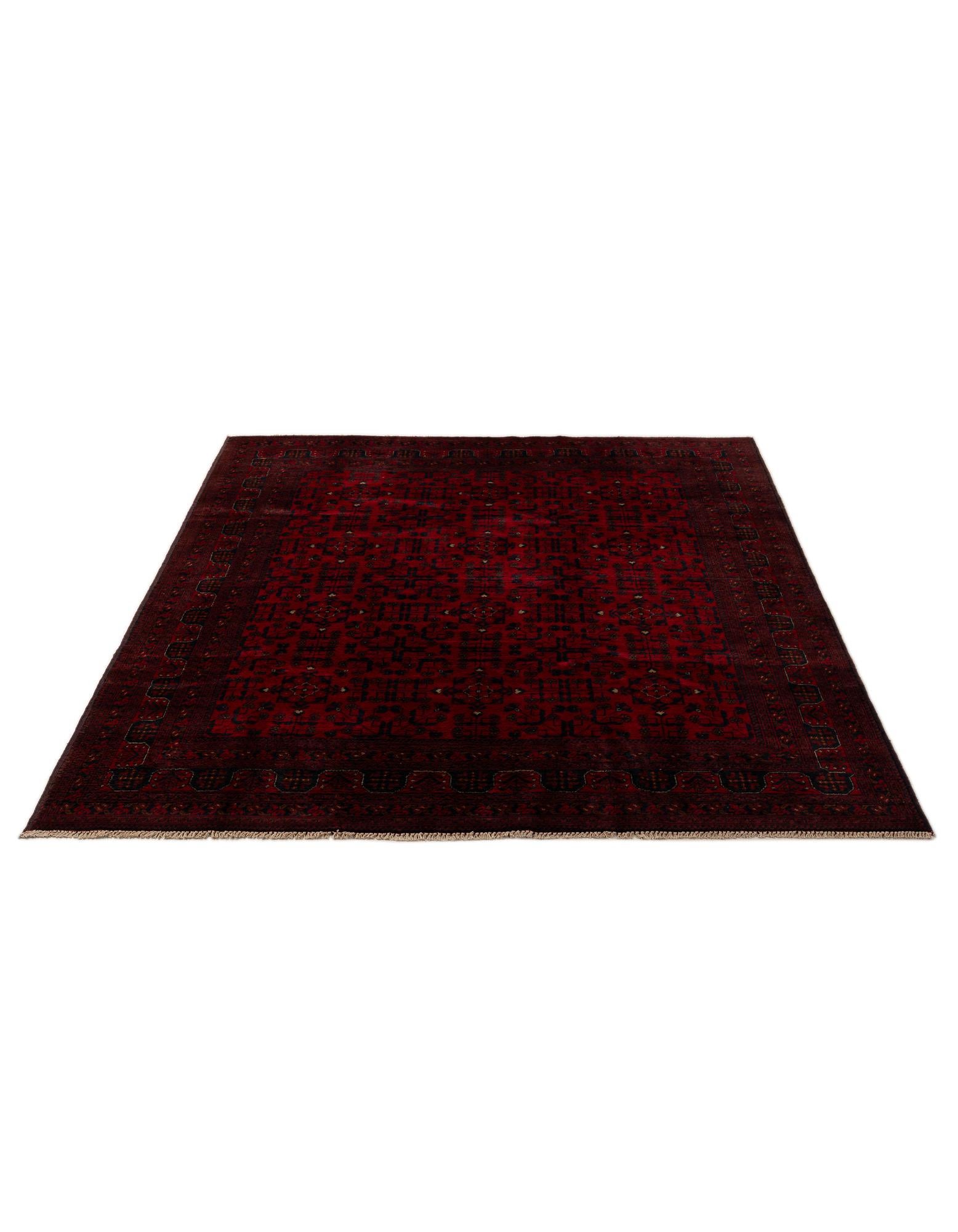 6' 9 x 9' 7 Hand Knotted Khal Mohammadi Wool Rug